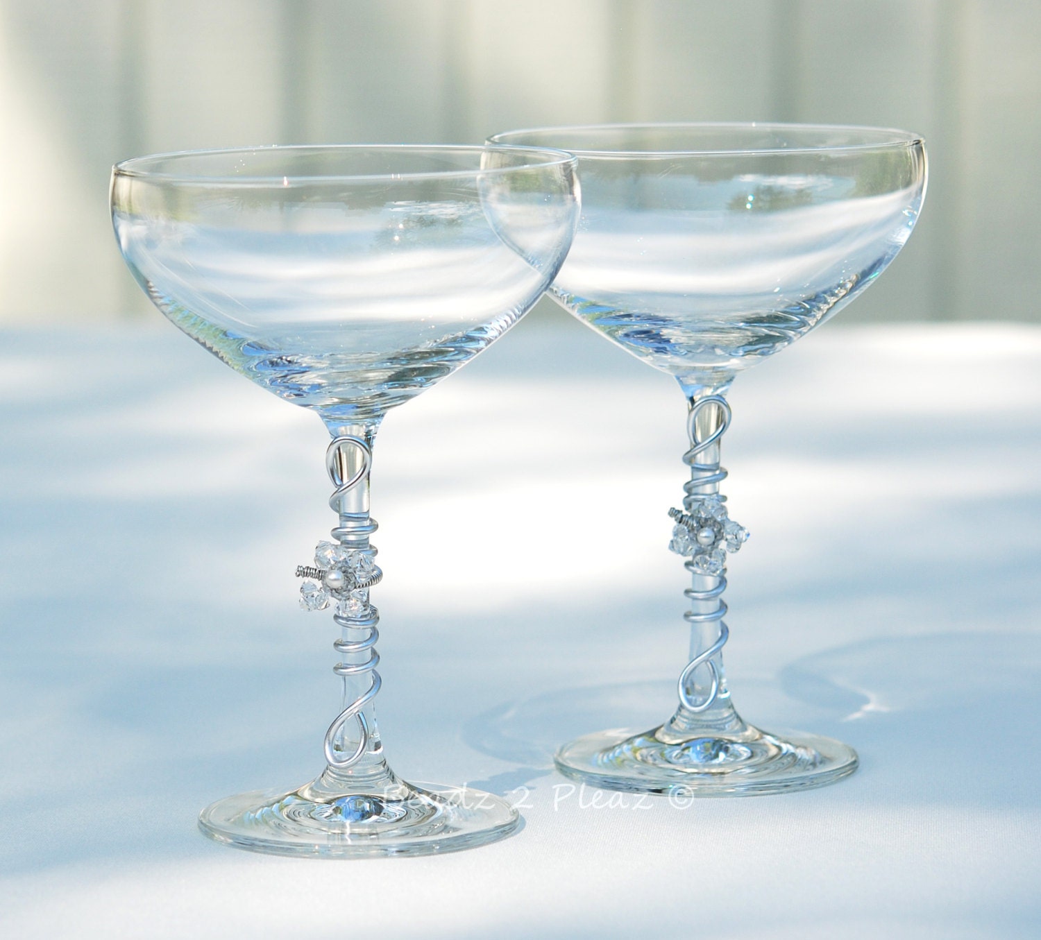 Elegant CRYSTAL Champagne Saucer Champagne Coupe Glass