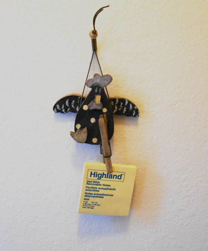 PegLeg Penny Chicken Holds Notes at your Door / by WildGooseChase