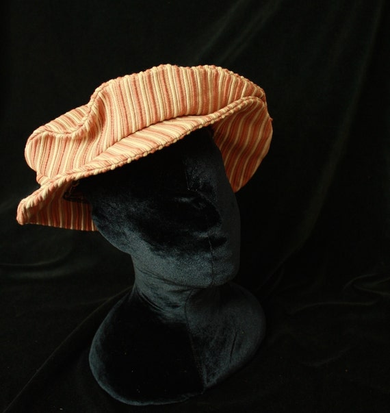 Renaissance Flat Cap Historical Tudor Hat for by MyFunkyCamelot