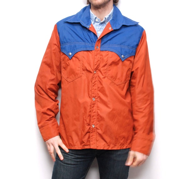 PACIFIC NORTHWEST nylon rain jacket SEATTLE grunge by CairoVintage