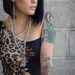 Inverted Cross Layered Chain Necklace