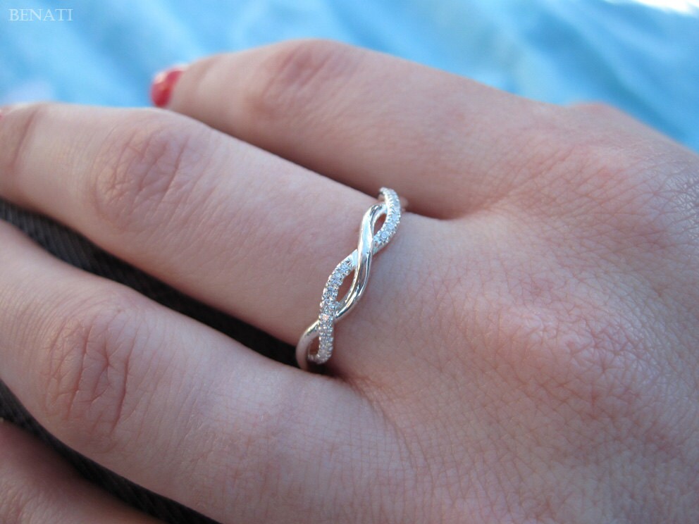 braied rope wedding rings