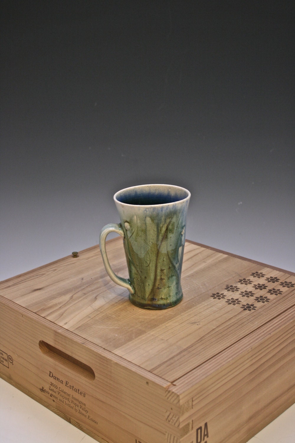 green coffee mug 45 green pottery mug with handle by green coffee mug 45 green pottery mug with handle by