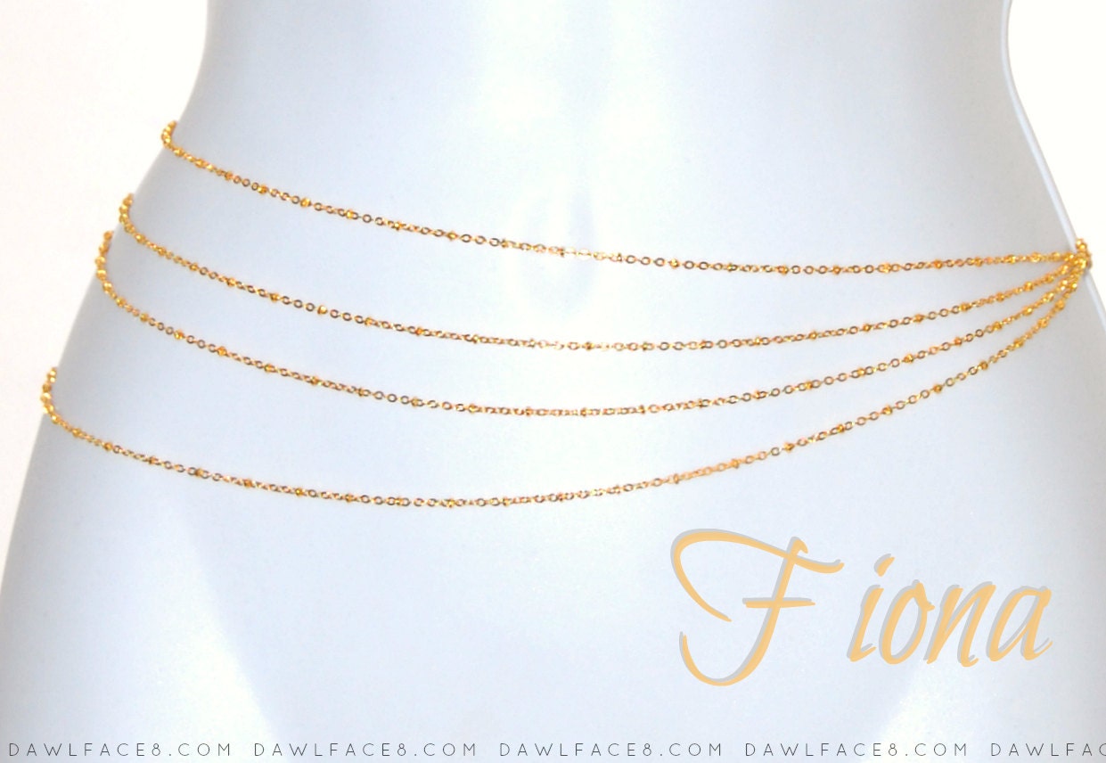 Waist Chains Fiona SILVER only