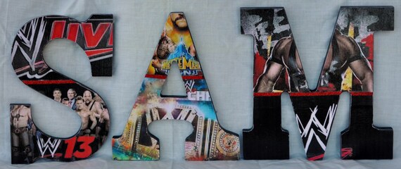 WWE Inspired Personalized/Customized by mytrendyexpressions