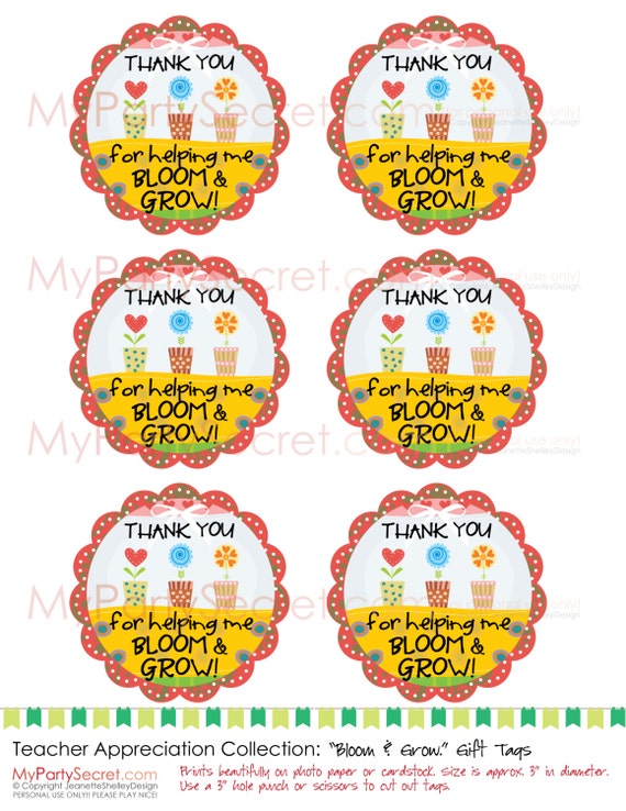 diy printable teacher appreciation thank you by