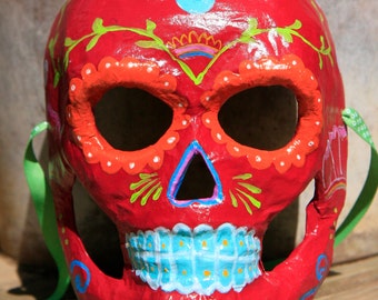 Dia De Los Muertos mask decoration