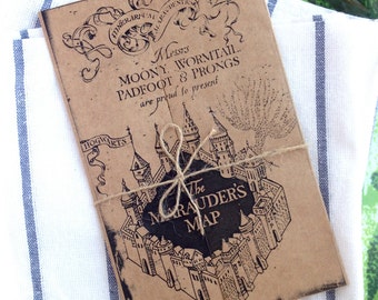 Marauder's Map Printable - Perfect for Menus, Birthday Cards, or Invitations, Harry Potter Style!