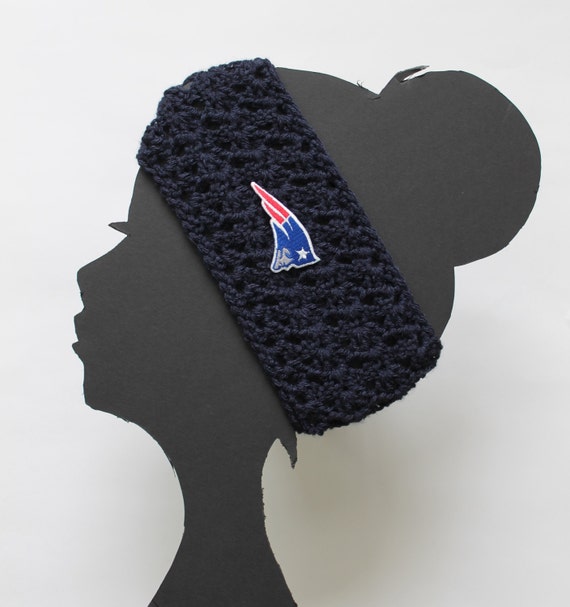 New England Patriots NFL Headband by ThatGirlsCrafts on Etsy