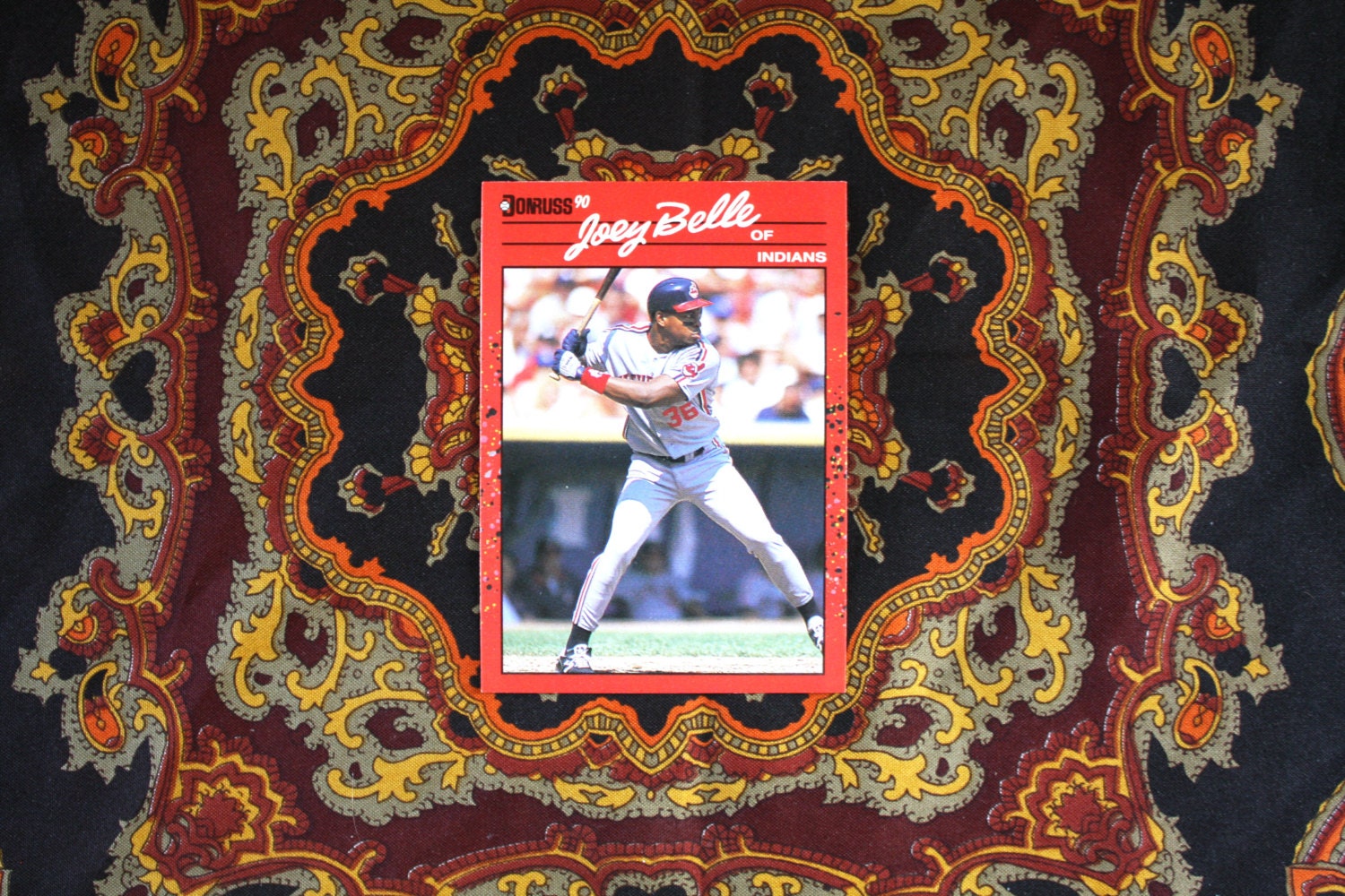 Albert Joey Belle Rookie Card Donruss 1990 By ElevatedWeirdo