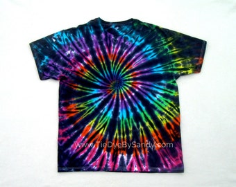 Classic Rainbow Spiral Tie Dye Shirt