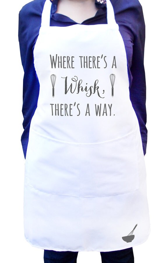 Items similar to Where there's a whisk there's a way, White kitchen