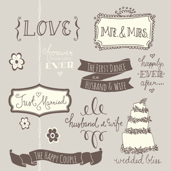 wedding clipart for photoshop - photo #7