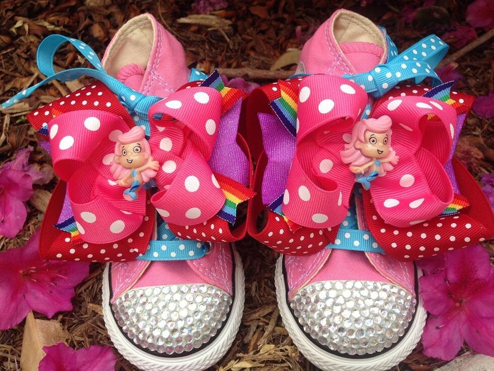 BUBBLE GUPPIES SHOES Rainbow Party Bubble Guppie Party BUBBLE GUPPIES SHOES Rainbow Party Bubble Guppie Party