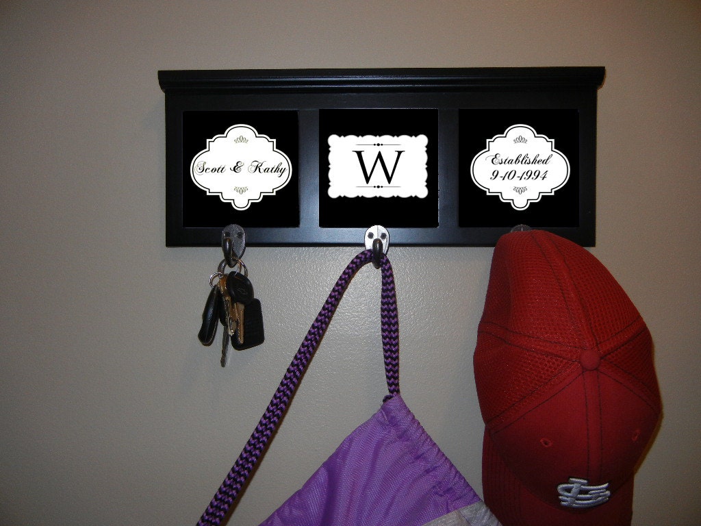 coat rack personalized