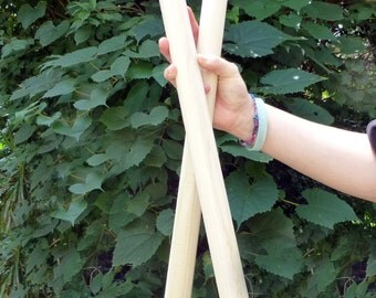 Giant Knitting Needles, 24" SMOOSH STIX, Made for Smoosh Yarn.