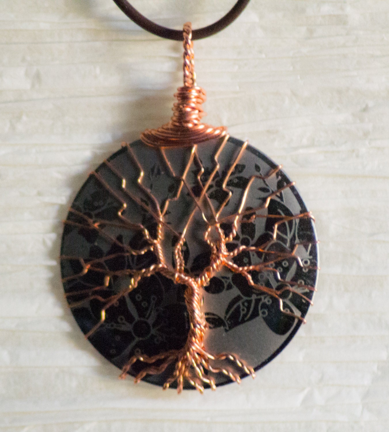 Tree Of Life Copper Wire Wrapped Metal By RecycledBeautifully