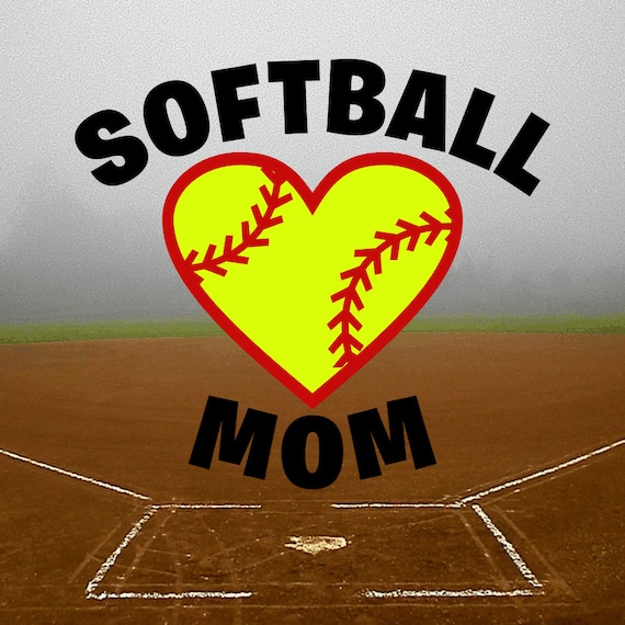 Download Items similar to Softball Mom / dxf / svg / pdf / Vector ...