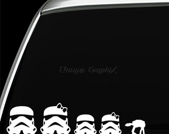 storm trooper window decal