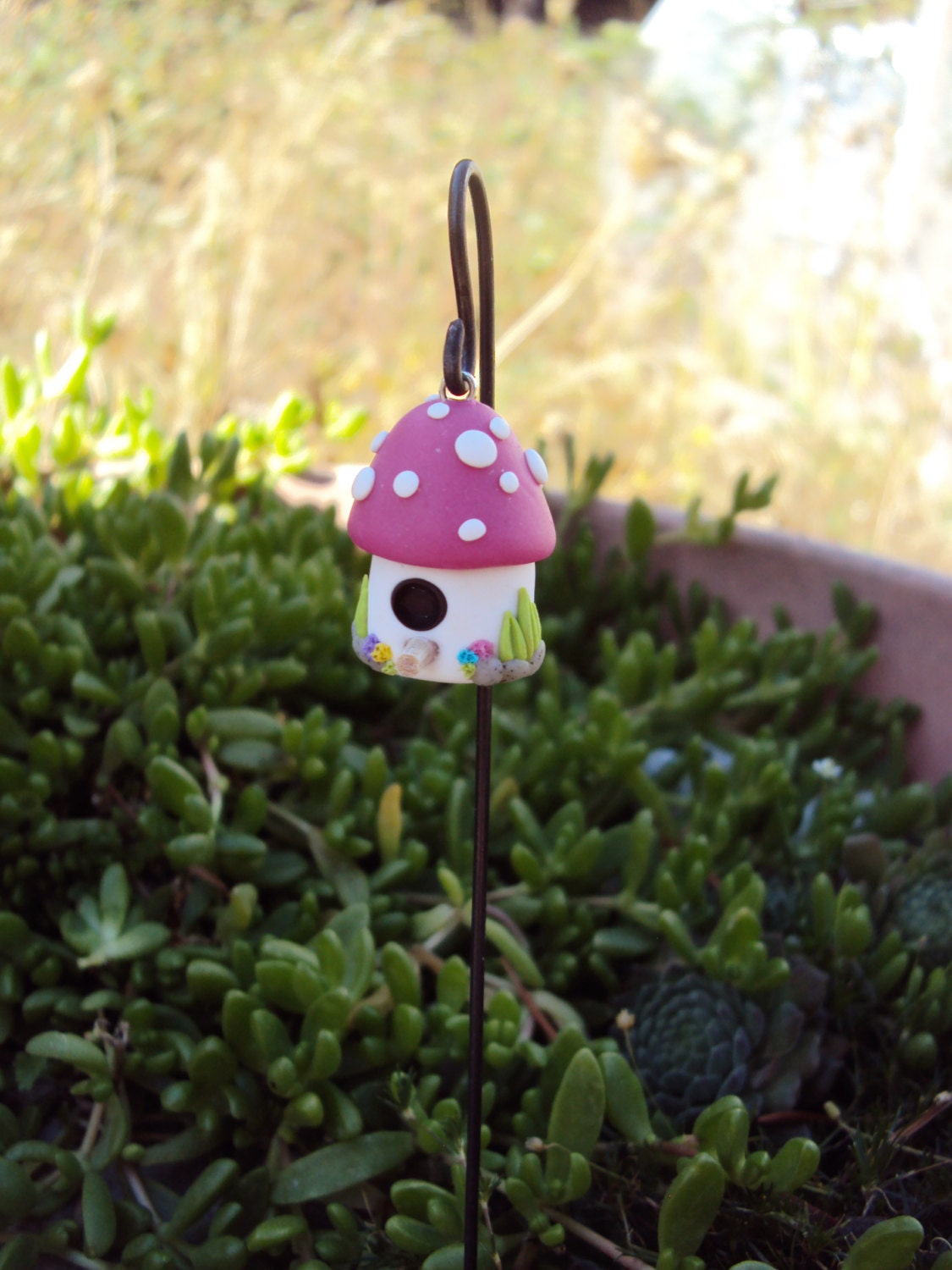 Fairy Garden Birdhouse Fairy Birdhouse Miniature Birdhouse