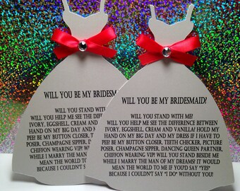 Will you be my Bridesmaid?