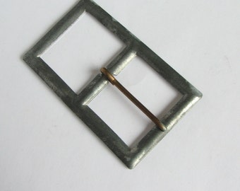 Vintage Metal Buckles to Cover in Fabric, Belt Buckle Blanks, Original from 1960s, never used!!