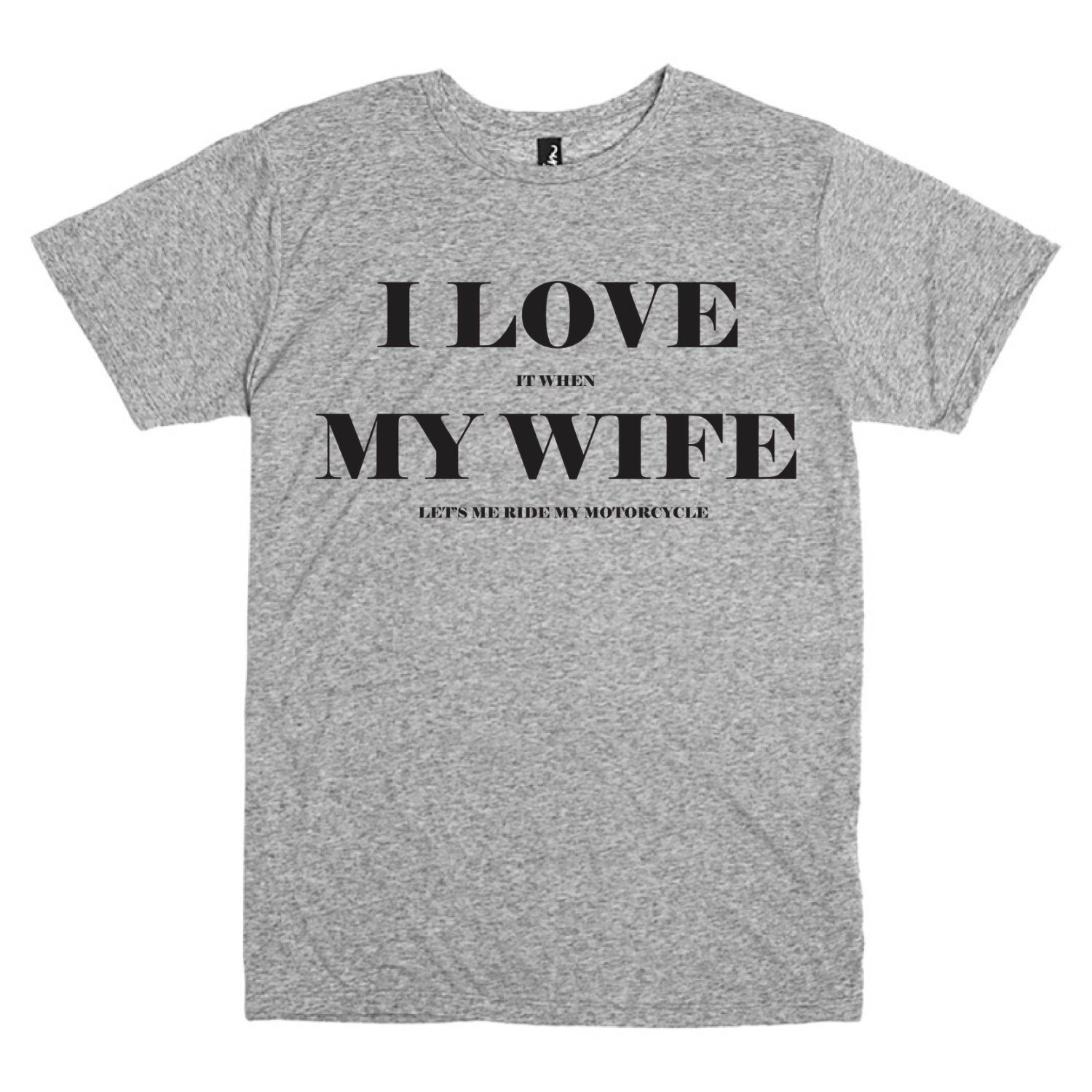 Funny motorcycle husband t-shirt by PinkPigPrinting on Etsy
