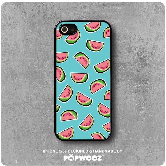 Case iPhone 5  5s Case Blue Watermelons + Free Worldwide Delivery