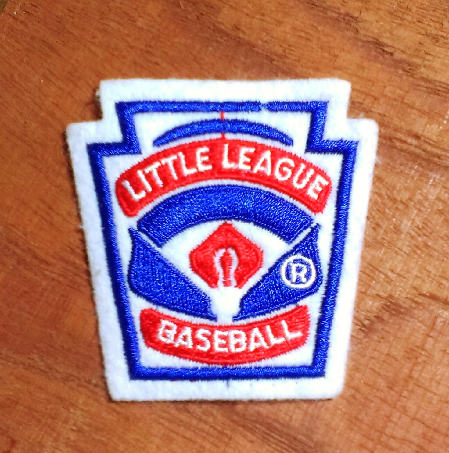 Vintage Little League Baseball Embroidered Patch