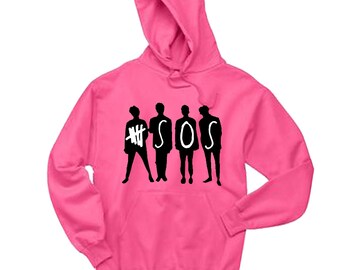 5sos orange hoodie