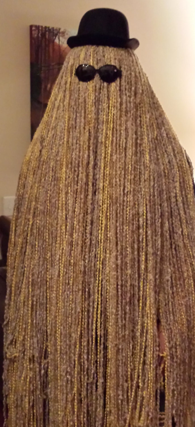 Hand made Cousin Itt costume none like it by neatstuffhereIcome