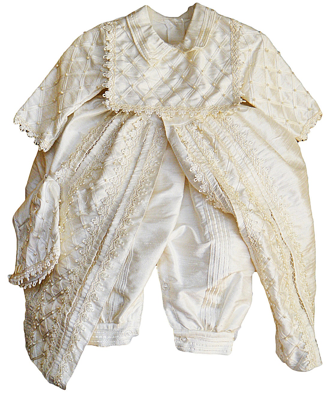 Baby Boy Christening Gown Spanish Style outfit ropones para