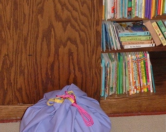Storage Bag Sack Organize Stuffed Animals Toys Play Pad Floor Mat