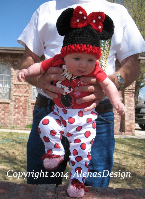 crochet pattern headband mickey mouse Hat Baby  Mouse Crochet for Minnie Mouse Pattern Pattern Hat Mickey