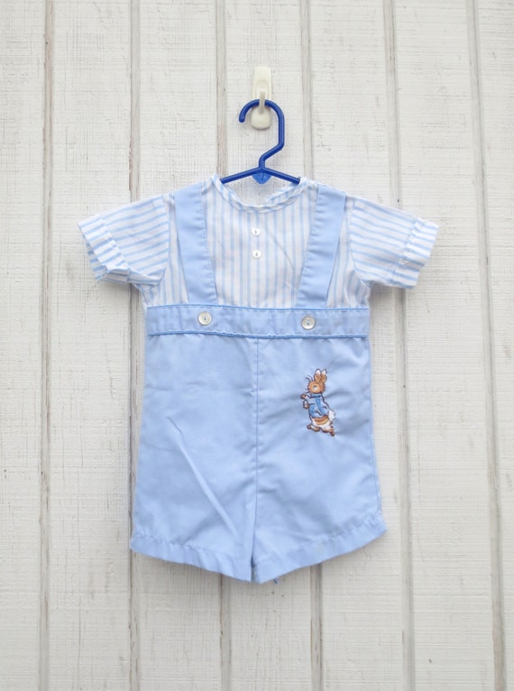Vintage Baby Clothes Peter Rabbit Baby Onesie Toddle Beatrix