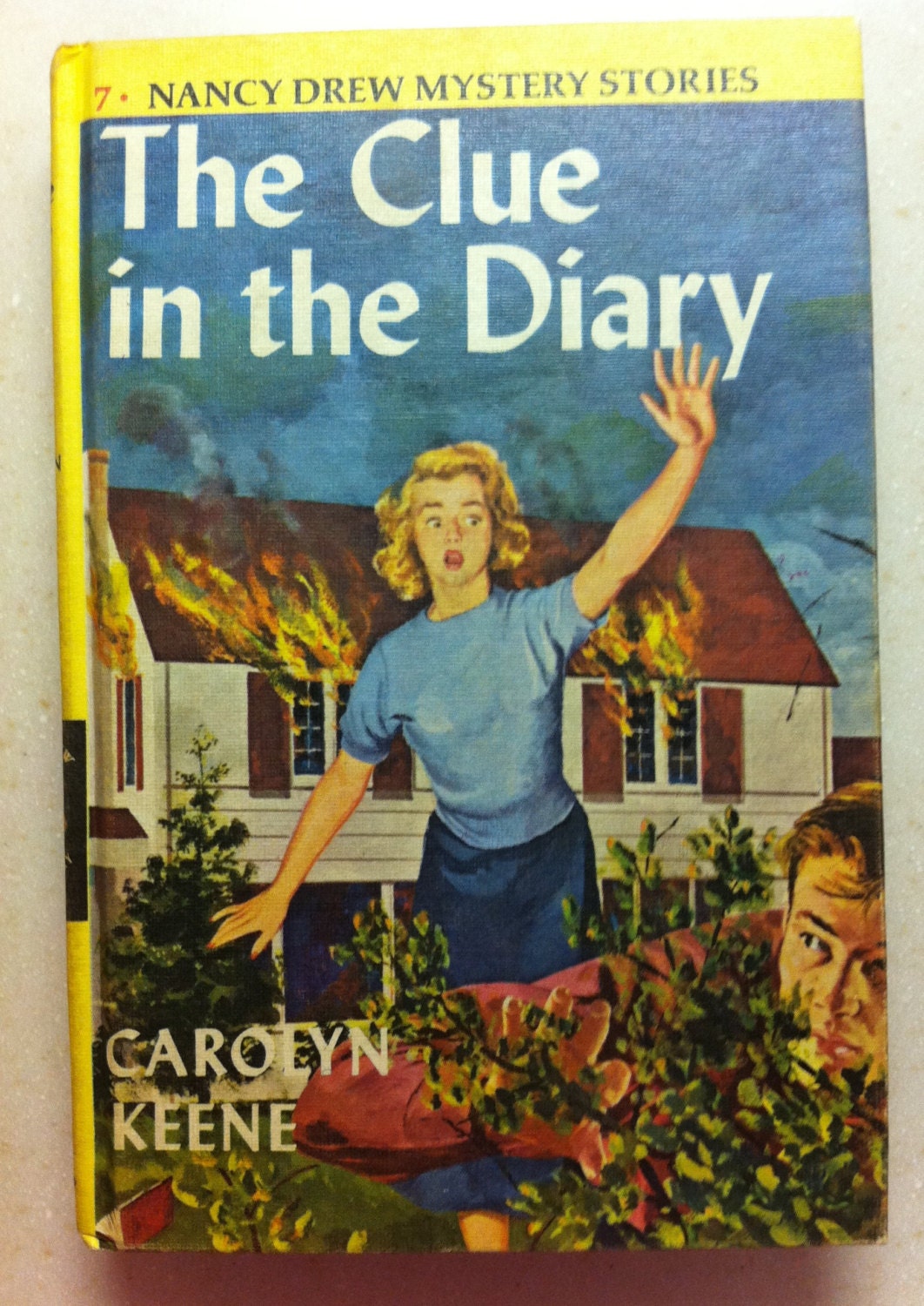 Vintage Nancy Drew Mystery Book The Clue In The Diary