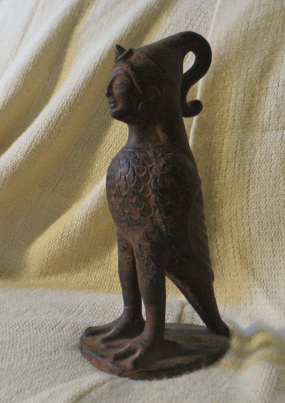 Bird Man Statue by SirKavick on Etsy