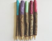 CUSTOM Mix of 5 Twig Pencils