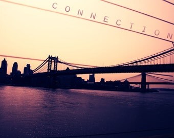 New York Photography, Bridge Across Hudson River, New York Decor ...
