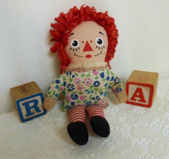 raggedy ann knickerbocker doll