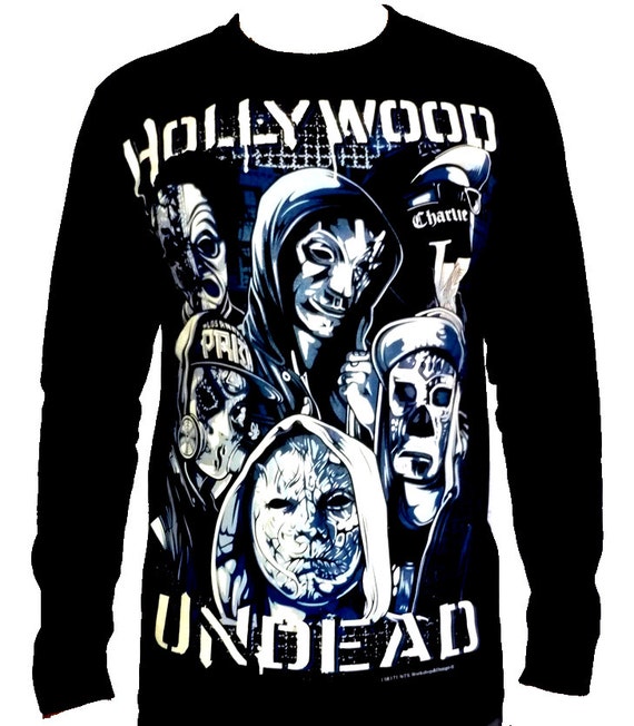 HOLLYWOOD UNDEAD Long Sleeve T Shirt Size M L XL by TheRockShirts