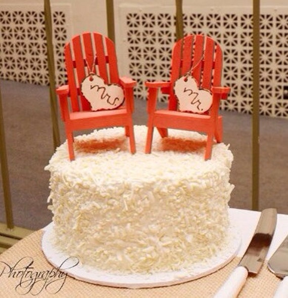 Beach Chair Cake topperAdirondack Chair Cake by Beach Chair Cake topperAdirondack Chair Cake by