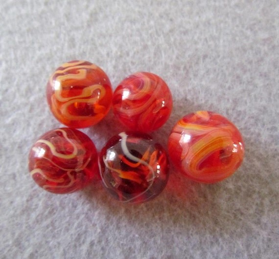 Vintage Champion Agate Furnace Marbles