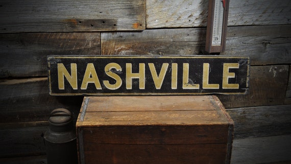 Vintage  Wooden signs  rustic  Hand Sign Name Rustic Personalized Made Wood City   city