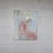White Scarf, Original Painting, Oil on Linen