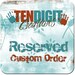 CUSTOM ORDER for Rebecca
