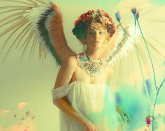 Feather Wings Custom Extra Large your choice of colors and feathers!