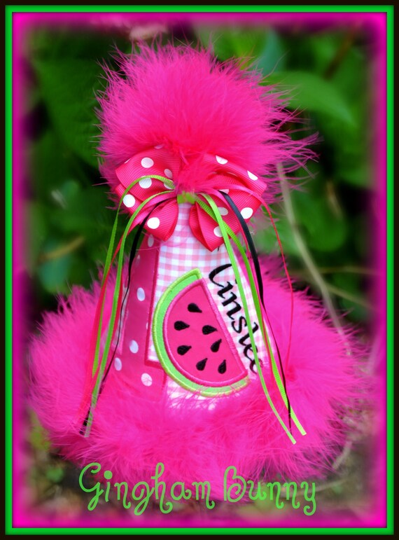 WATERMELON First Birthday Hat Watermelon Birthday Hat 2nd