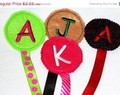 Christmas in July Sale BOOKMARK WITH Large Personalized Initial And Ribbon The More You Buy The Better Your Price Il_170x135