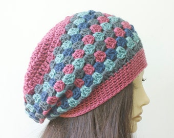 Popular items for granny square hat on Etsy